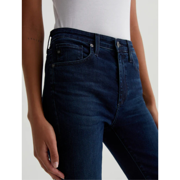 AG JEANS NWT Farrah Boot High Rise Jean in Vapor Wash in Soho // 24 x32 - Picture 2 of 13